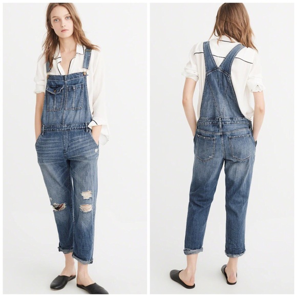 boyfriend cut overalls